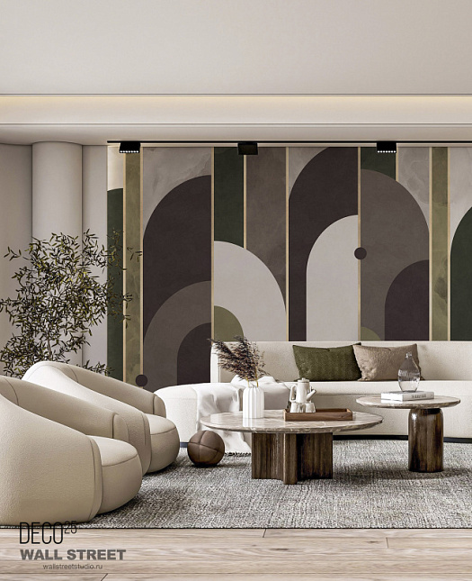Фотообои в интерьере артикул DECO 25 39, DECO 25, Wall street